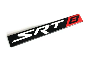 SRT6 SXT6 SRT8 Atgal Logotipas Ženklelis Kamieno, Lipdukas, Decal, DODGE JEEP