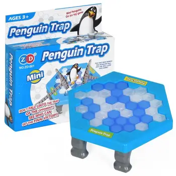 Stalo Žaidimas Vaikams Išsaugoti Pingvinas Ledo Spąstai Sulaužyti Plaktukas Blokuoti Žaislų Rinkinys Juokinga Šalies Stalo Žaidimai, Tėvų, Vaikų Bendravimą Žaislai, Žaidimai