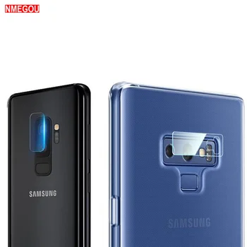 Stiklo Pilnas draudimas Atvejais, Samsung Galaxy S6 S7 Krašto S8 S9 A8 Plus Pastaba 8 9 Telefoną Atgal Fotoaparato Objektyvą Screen Protector Atveju Coque