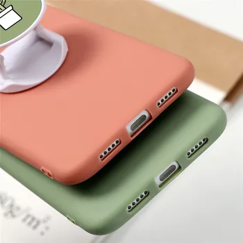 Sulenkite pirštui Turėtojas Minkštos TPU Case For Xiaomi Redmi Mi A3 Pastaba 9S 8 10 7 6 5 K20 K30 9 Pro 8T Max 8 T SE A3 Lite CC9 CC9eCase