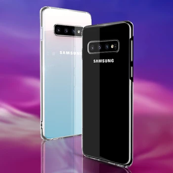 Sunku Skaidrus, Aiškus Telefono dėklas Samsung Galaxy A71 A51 A70 A50 S20 S21 Ultra Plus S8 S9 S10 Plius S10E Pastaba 8 9 Dangtis