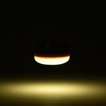 Super šviesus vandeniui nešiojamų kempingas žibintų naktį, šviesos, 3w 5 režimai, LED kempingo žibintas lauko avarinė lemputė šiltai balta