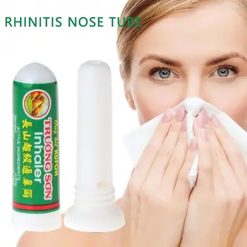 Tailando Žolelių Nosies Inhaliatorių Lazdelės Mėtų Cilindrų Treament Dėl Astmos, Nosies Užgulimas, Galvos Skausmas Gaivus Aromatas Stick Inhaliatoriumi