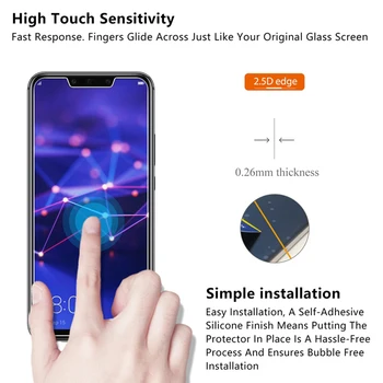 Telefono Apsauginis Stiklas Huawei P10 Plius P8 Lite 2017 Sunku Toughed Screen Protector dėl 
