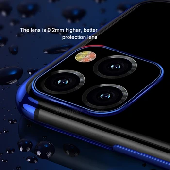 Telefono dėklas Skirtas iPhone 11 Pro Max 2019 11 Pro X XR XS Max Mados Minkšta Danga Apsaugos Atvejais 