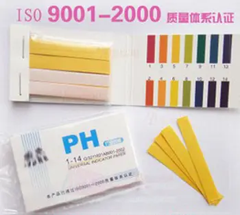 Testavimo Įrankiai 80 Juostelių/pak pH bandymo juostelės PH-Metras PH Reguliatorius Intervalas 1-14st Šarminių Rūgščių Indikatorius Lakmuso Popierius, Vandens, Dirvožemio