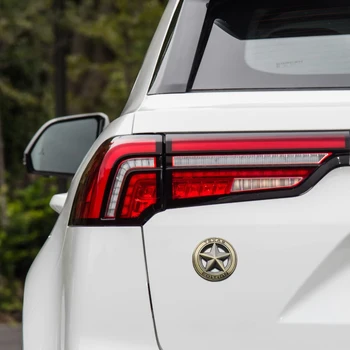 TEXAS EDITION Shield Emblema Automobilio Sparno Pusėje Uodega Įstaiga aplinkosaugos ¾enklelis Automobilių Keychains Klavišą Žiedai Jeep Renegade Wrangler Grand Cherokee