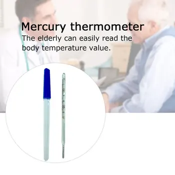 Tiksliai Gyvsidabrio Stiklo Termometras Klinikinių Temperatūra Buitinių Sveikatos Monitoriai Sveikatos Priežiūros Termometrai