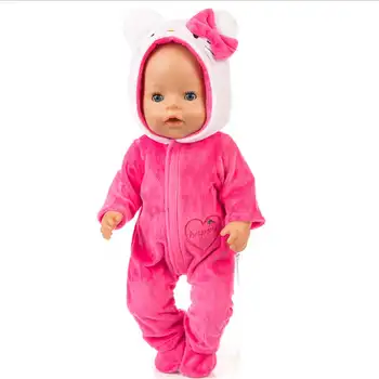 Tinka 17 colių 43 cm, gimusių kūdikių lėlės vienaragis rompers lėlės drabužių, aksesuarų, vaikų žaislai, dėvėti