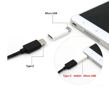 Tipas-C Male Jungtis Micro USB 2.0 Female USB Converter 3.1 Duomenų Adapteris LAŠAS LAIVYBOS