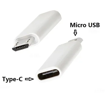 Tipas-C Male Jungtis Micro USB 2.0 Female USB Converter 3.1 Duomenų Adapteris LAŠAS LAIVYBOS