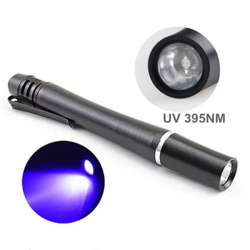 TMWT Pen-šviesos UV 365nm & baltos šviesos Rašiklį, Žibintuvėlį UV Žibintuvėlis šviesos pen Lempos.klijų kietėjimo Ultravioletinių spindulių Lazerinis žymeklis