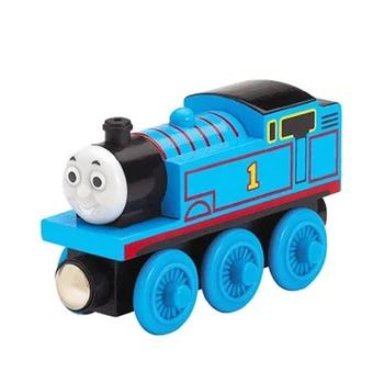Tomas ir Draugas Magnetinių Traukinių Žaislai Magija Kelio Automobiliu Medinis Traukinio Karšto Ratų Thomas ir Draugai Vaikams Dovanų Traukinių Modelis