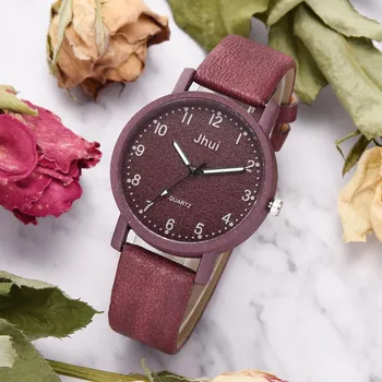 Top Brand Moterų Laikrodžiai Mados Odos Riešo Žiūrėti Moterų Laikrodžiai Ponios Žiūrėti Laikrodį Dovanų zegarek damski Relojes Mujer 2019