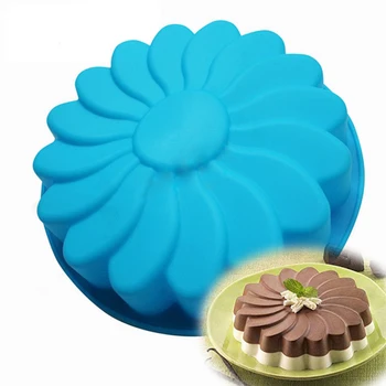 Transhome Silikono Torto Formos Mousses 3d Alaus Šifono Sponge Cake Kepimo Skardą Priedai Bakeware Tortas Dekoravimo Įrankiai