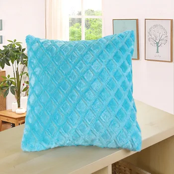 Trumpas pliušas pagalvės apkabinti užvalkalas vientisos spalvos pagalvėlė pagalvėlė padengti sofos pagalvėlė padengti cojines decorativos para sofa