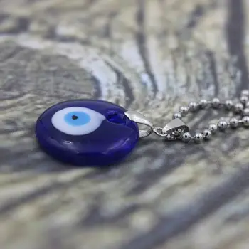 Turkijos Blogio Apsaugos Amuletas Akių Apsauga Karoliai Mėlynos Akys Stiklo Pasisekė Žavesio Karoliai Pakabukas Unisex Juvelyrikos