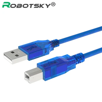 Type A Male-B Male didelės Spartos USB 2.0 Scanner Spausdintuvo Kabelį Sinchronizuoti Duomenis Įkroviklį, USB Laidą 
