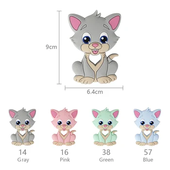 TYRY.HU 1pc/5vnt Silikono Granulių Candy Baby Cat Teether Maisto Klasės, Saugių Žaislų Maža Lazdele 