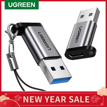 Ugreen USB C Adapteris, USB 3.0-2.0 Male į USB 3.1 C Tipo Moterų Tipą-C Adapteris Nešiojamas kompiuteris 