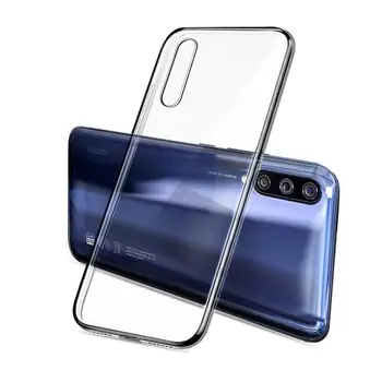 Ultra Plonas Aiškus Skaidrus, Minkštos TPU Case For Xiaomi Mi A3 A2 A1 Lite Telefono Padengti