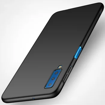 Ultra Plonas Kietasis Plastikinis galinis Dangtelis skirtas Samsung Galaxy A7 2018 atveju Matinis Skydas Apsaugoti Telefoną Atvejais, Samsung A7 2018 A750