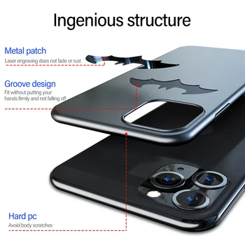 Ultra-plonas Metalinis Gpgb Matinis KOMPIUTERIO, Telefono dėklas Skirtas iPhone 12 Mini Pro 11 Max SE XSmax XR XS X 8 7 6 Plius Magnetinio Apsaugos Dangtelis
