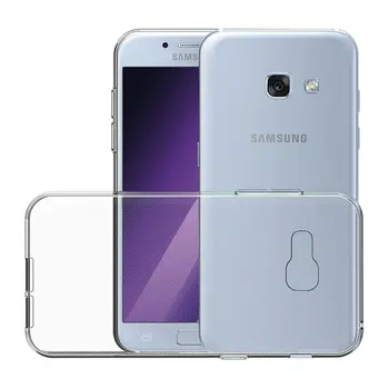 Ultra Slim TPU Case for Samsung Galaxy A3 A5 A7 2016 2017 Minkštas Silikoninis Galinio Dangtelio Samsung A320F A520F A720F Aišku, Fundas