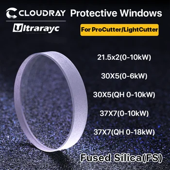 Ultrarayc Lazerio Apsaugos Windows 21.5×2/30×5/37 x 7mm Optinis Lęšis Precitec Procuttor & Lightcutter& SolidCutter 0-18kW Vadovas