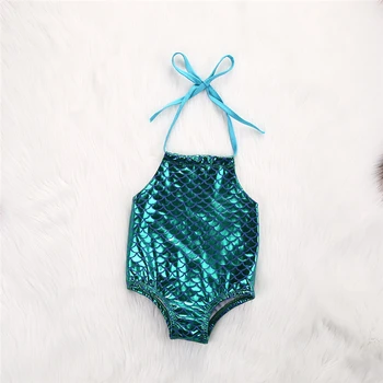 Undinė vientisi maudymosi kostiumėlį 2019 Karšto Pardavimo Baby Girl Bikini Naujų Vaikai maudymosi kostiumėlį, maudymosi Kostiumėliai, Maudymosi Kostiumas, Paplūdimio vientisas Bikini