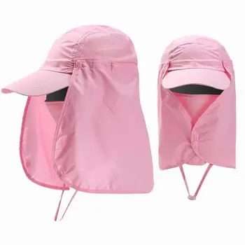 Unisex Kepurės Snapeliu Žvejybos Sun Protector Bžūp UV Apsauga Veido ir Kaklo Dangtelis Apsaugos nuo Saulės 360° Lauko Sporto Pėsčiųjų Žvejybos Kepurės