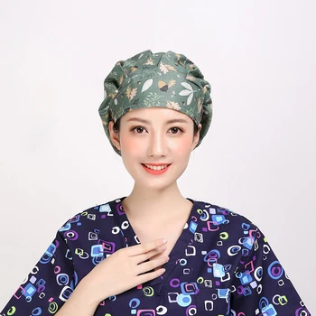 Unisex Krūmynai skrybėlę Sveikatos priežiūros darbuotojų darbo krūmynai Dangteliai, Ilgi plaukai Laboratorija operatoriaus kepurės naminių Gyvūnėlių priežiūros Agentūra krūmynai skrybėlę spausdinti