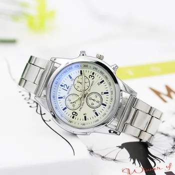 Unisex Unikalus Karinės Laikrodis Naujas! Viršuje Nauja Mada Kvarciniai Laikrodžių Vyrams iš Nerūdijančio Plieno Vyras Laikrodžius relogio masculino @F