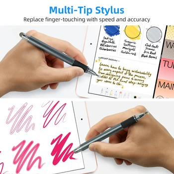 Universalus 2 in 1 Stylus Pen Piešimo Tablet Rašikliai Capacitive Ekranas, Touch Pen, skirta 