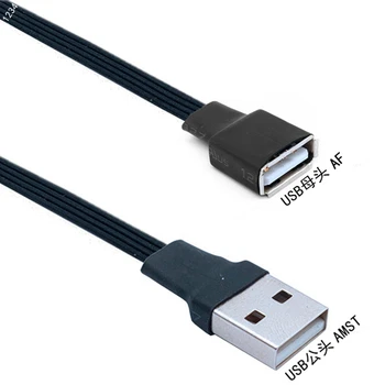 USB 2.0 moterų panel mount USB A male Aukštyn, Žemyn, Dešinėn, Kairėn 90° kampu kištukas ilgiklis