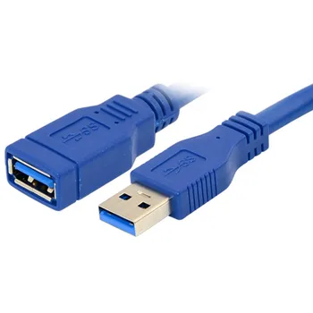 USB 3.0 Male ESU USB 3.0 Moterų AF USB3.0 Pratęsimo Kabelis 0.3 m, 0.6 m 1m 1,5 m 1,8 m 3m 5m 1ft 2ft 3ft 5ft 6ft 10ft 3 5 Metrų