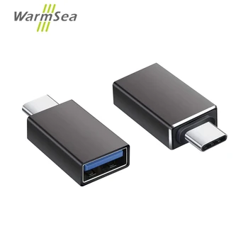 USB C HUB C Tipo Spliter Adapteris 