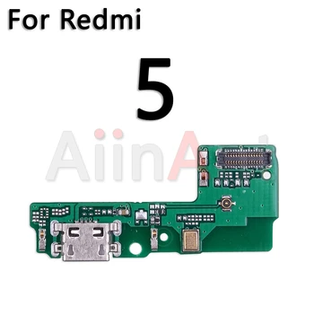 USB Data Įkroviklis PCB Jungtis Uosto Doką Įkrovimo Flex Kabelis Xiaomi Redmi 4 Pastaba 4A 4x 5 5A 6 6A Pro Prime Plius Pasaulio