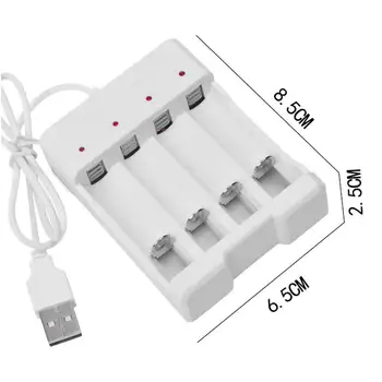 USB Išėjimas Baterijos Kroviklis AA / AAA Baterijos Universalus Įkrovimo Baterija (akumuliatorius Greitai Įkrauti Adapteris Baterijos Įkrovimo Įrankiai