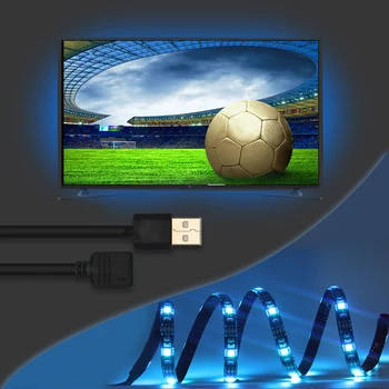 USB LED Juosta RGB 5050 SMD DC 5V 