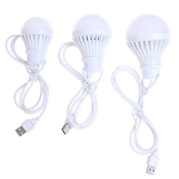 USB LED Naktinis Apšvietimas Nešiojamų Lempa, Pėsčiųjų, Kempingas Palapinė Kelionės Lempučių Galia Banko Sąsiuvinis Skaitymo Lemputės