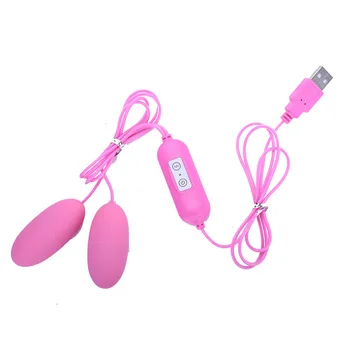 USB Maitinamas du kartus Kiaušinių Klitorio Analinis Makšties Vibratoriai Erotinių Produktų Sekso Žaislai Moterims, Suaugusiems, Vyrams Mašina, Intymių Prekių Parduotuvė