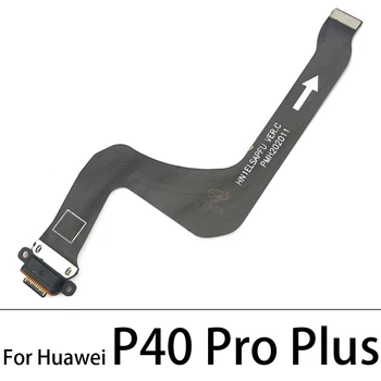USB Maitinimo Krovimo Jungties Kištuką Uosto Doką Flex Kabelis Valdybos Huawei P10 Plius P20 P40 Pro Plus 30 P8 Lite 2017 Mini P40 Lite