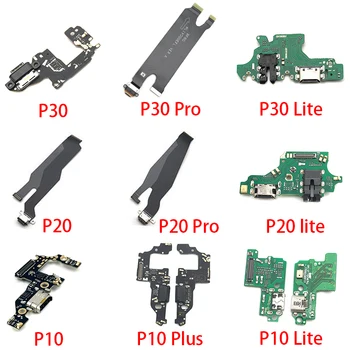 USB Maitinimo Krovimo Jungties Kištuką Uosto Doką Flex Kabelis Valdybos Huawei P10 Plius P20 P40 Pro Plus 30 P8 Lite 2017 Mini P40 Lite