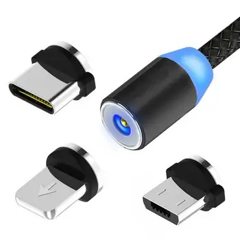 USB Prievadas Magnetinės Galvos Magnetinio kištukinis Adapteris, Įkroviklis IPhone 
