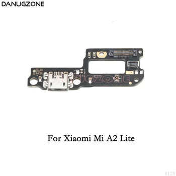 USB Įkrovimo Dokas Kištukinis Lizdas Uosto Jungtis baterijos Valdybos Flex Kabelis Xiaomi Mi A1 A2 Lite / Redmi Y1 Lite Y2 / Mi Žaisti