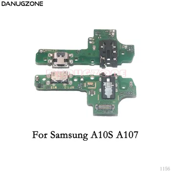 USB Įkrovimo Dokas Uosto Lizdas Jack Plug Jungtis baterijos Valdybos Flex Kabelis Samsung Galaxy A10 A105F A10S A107F SM-105F/107F