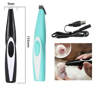 USB Įkrovimo Šuns, Katės Nagų, Plaukų Žoliapjovės Šlifuoklis naminių Gyvūnėlių priežiūros Priemonė, Elektros Kirpimo Cutter Šunų Kirpimas Leteną Skustuvas Clipper