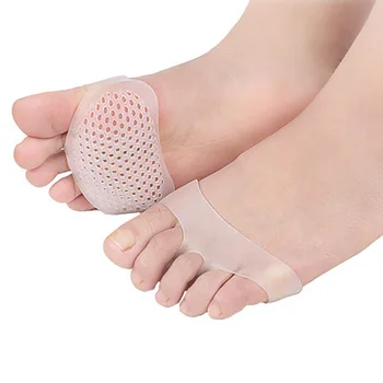 USHINE minkštos odos priežiūros prevvent sausą odą silikono prieš pilingas kojų apsaugos baleto, jogos, gimnastikos lotynų šokių batelius moteris