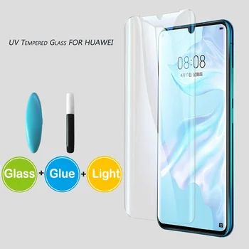 UV Nano Skysti Klijai Grūdintas Stiklas Filmas Xiaomi Mi 10 CC 9 Pro 